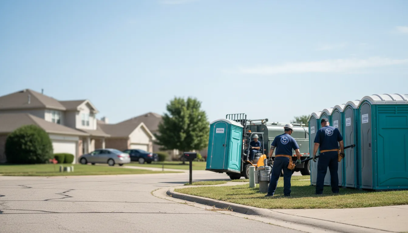 Porta Potty Rental in Rock Falls, IL near me